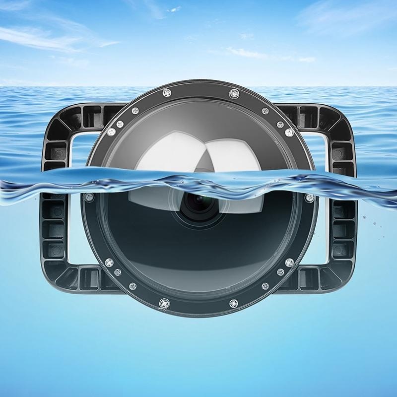 Underwater Dome Port For Dji Action Camera With Handle Trigger PRL-42212750DBT