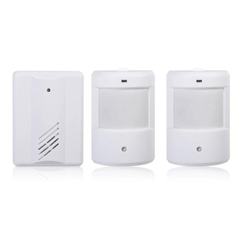 Wireless Doorbell Alarm With 2 Infrared Sensors For Home / Office PRL-4200-CDM-S