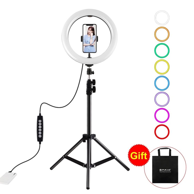 10.2 Rgbw Led Ring Light Kit With 1.1M Tripod & Phone Clamp PRL-4403TKP