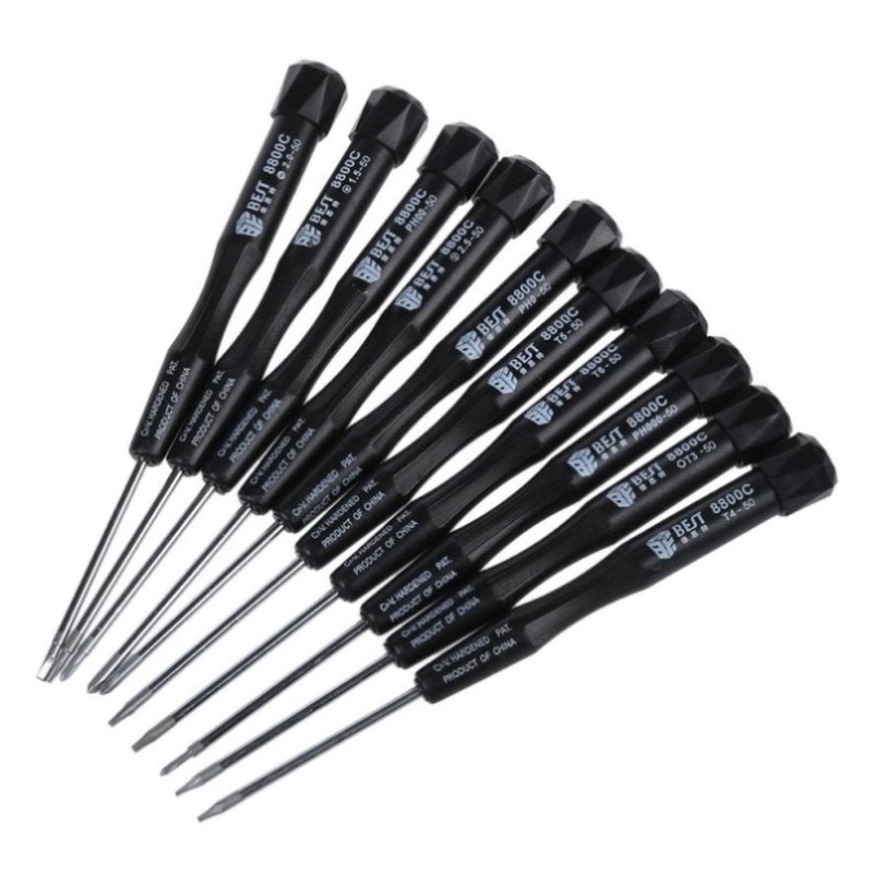 10-Piece Precision Screwdriver Set For Best Bst 8800C Repair PRL-4823PS