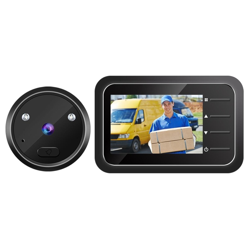 2.4 Digital Door Viewer With Night Vision Tf Card Slot Photo & Video Capture PRL-4741300ADE