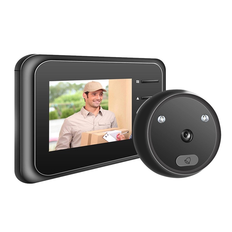 2.4 Night Vision Lcd Cat Eye Doorbell With Photo / Video Display PRL-4474100ADE