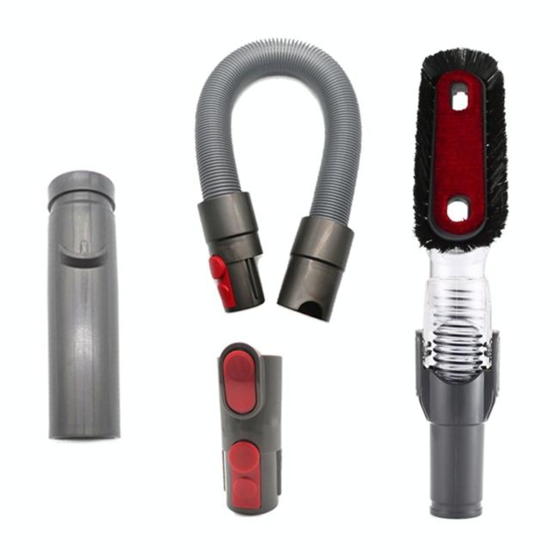 4-In-1 Bendable Anti-Static Suction Head Kit For Dyson V6 / V7 / V8 / V9 / V10 PRL-4407CH
