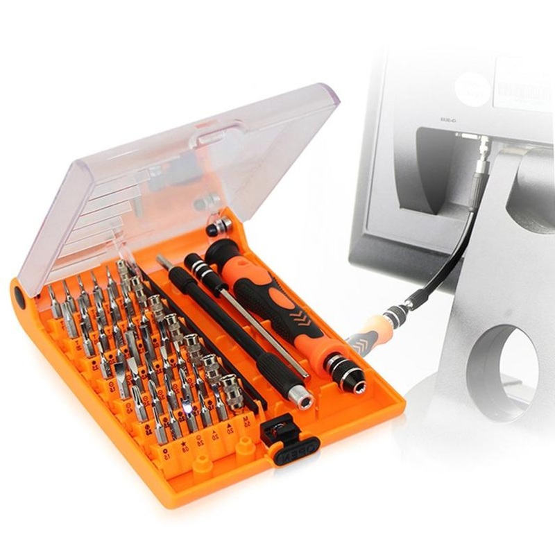 45-Piece Interchangeable Magnetic Precision Screwdriver Set PRL-4699PS
