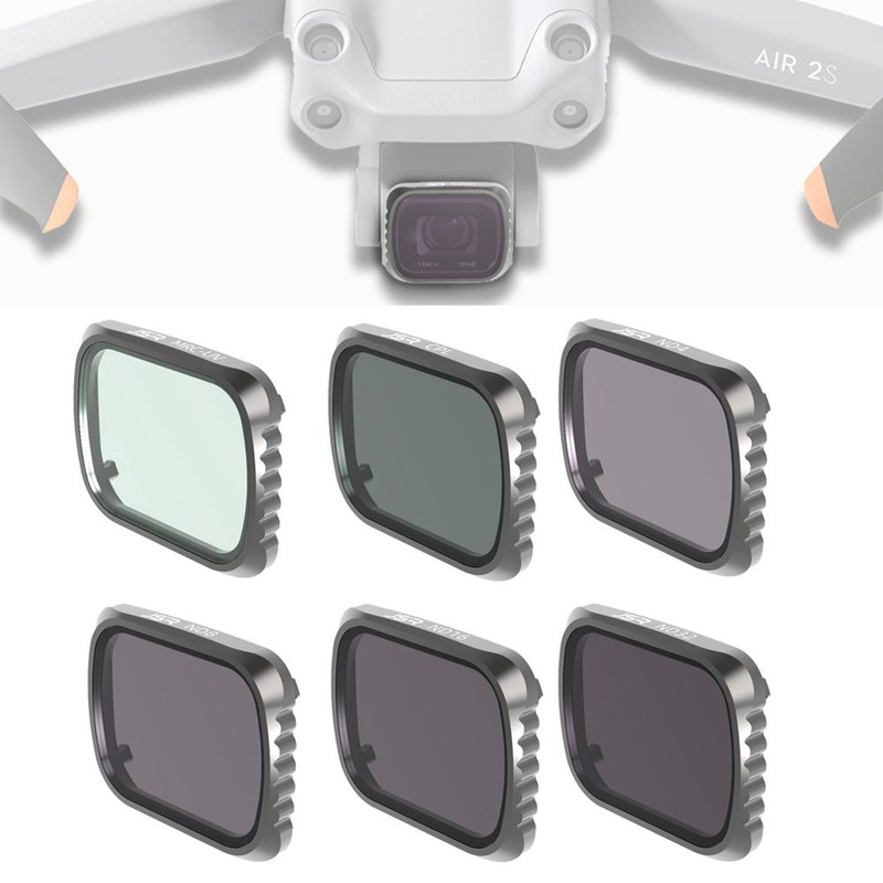 6-In-1 Aluminum Lens Filter For Dji Air 2S PRL-4820POD