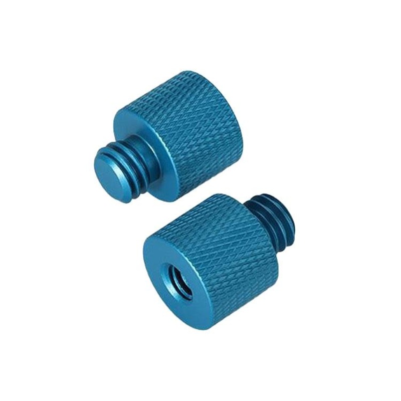 10-Piece Screw Adapter Set 1 / 4 Female To 3 / 8 Male Blue PRL-5059481060DBT