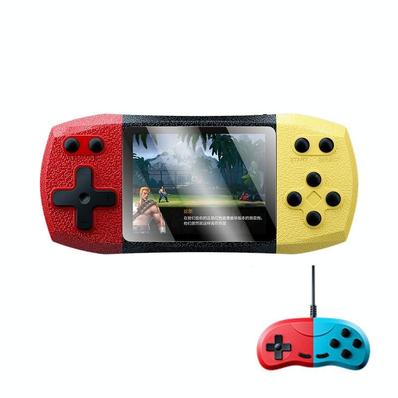 3 Horizontal Screen Pocket Console – 620 Games – Double Player – Red / Yellow PRL-5002933060DBT