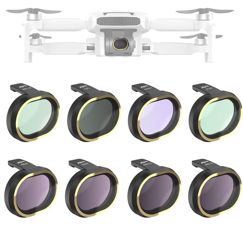 8-In-1 Lens Filter Kit For Fimi X8 Mini Drone – Uv Cpl Nd8 Nd16 Nd32 Star Night Filters PRL-508528100ADE