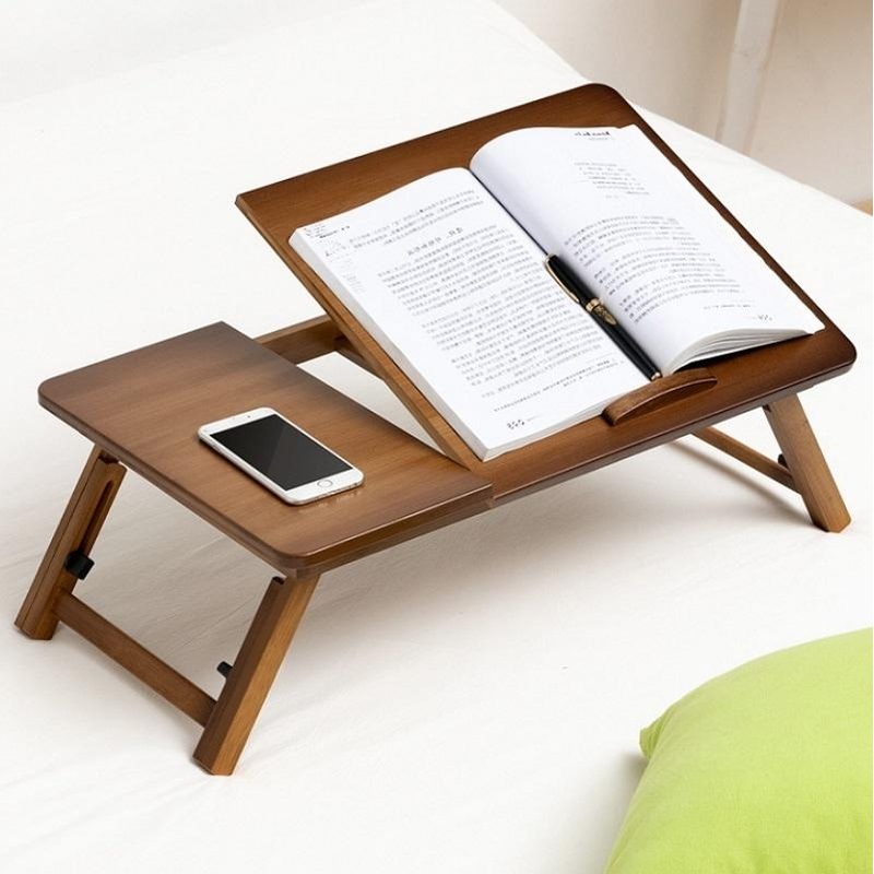 Adjustable Folding Laptop Desk For Dorm Or Study – Height And Space Saver PRL-5087837750DBT