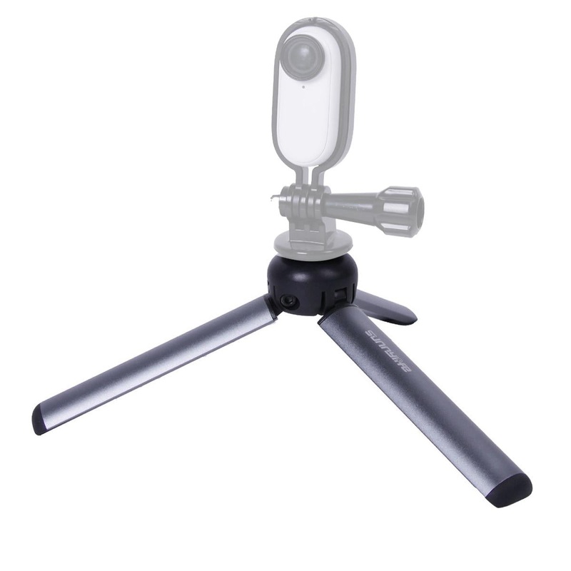 Aluminum Alloy Mini Tripod For Insta360 Go Dji Action And Gopro PRL-5050591750DBT