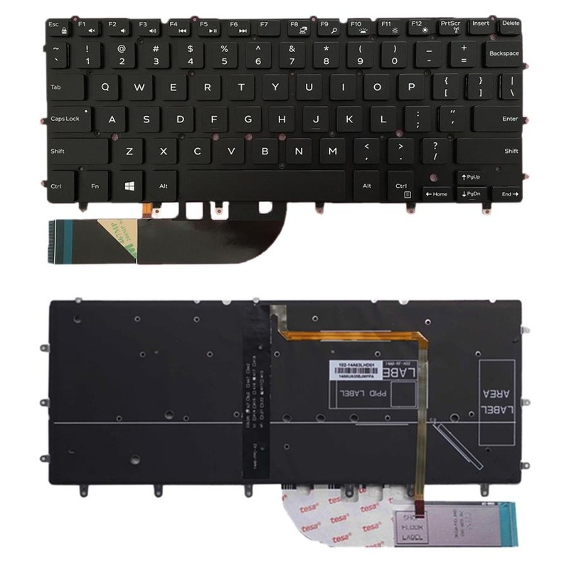 Backlit Keyboard For Dell Inspiron Xps 13 / 15 PRL-5093PS