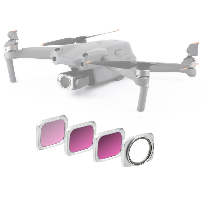 Drone Lens Filter Set For Dji Air 2S – 4 In 1 Cpl Nd16 Nd32 Nd64 PRL-4920POD