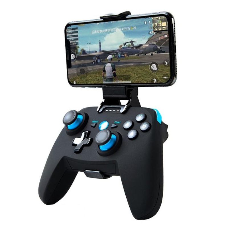 Wireless Game Controller For Android / Ios / Pc / Ps3 With Bluetooth 4.0 & Bracket – Blue PRL-5099102750DBT