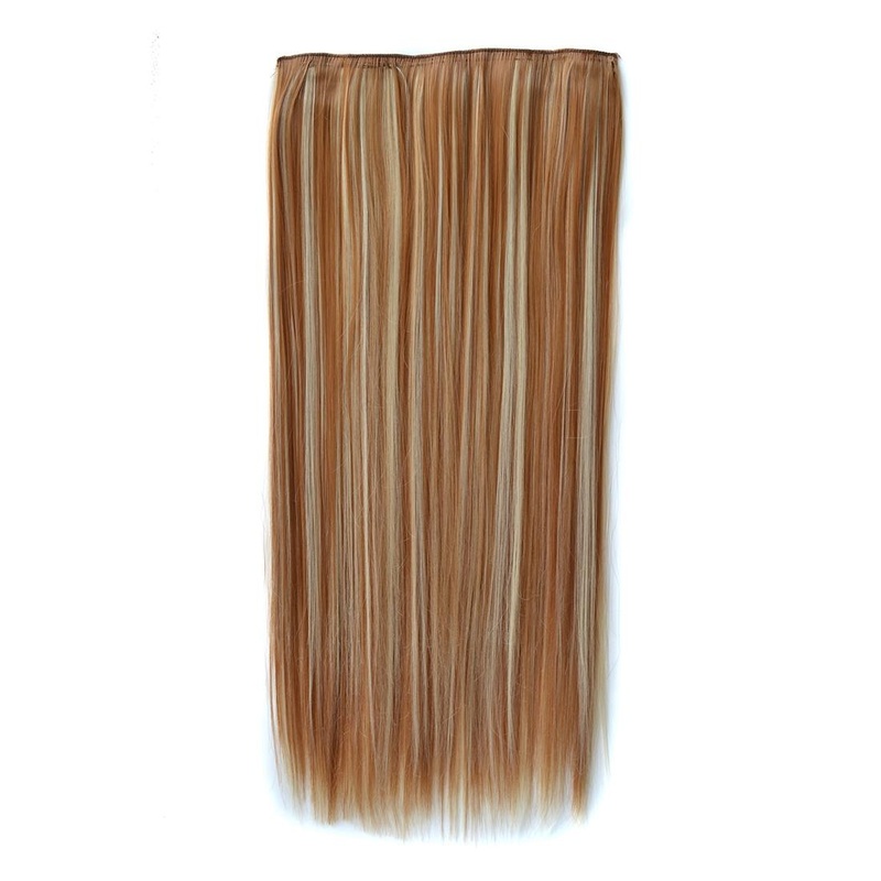27H613 Long Straight 5 Clip-In Wig – Sleek & Versatile PRL-528752BCH
