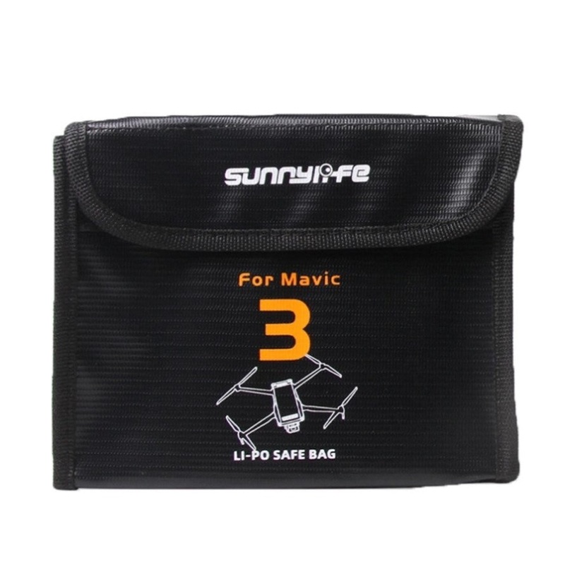 3-In-1 Mavic 3 Battery Storage Bags – Safe & Explosion-Proof PRL-3082882060DBT