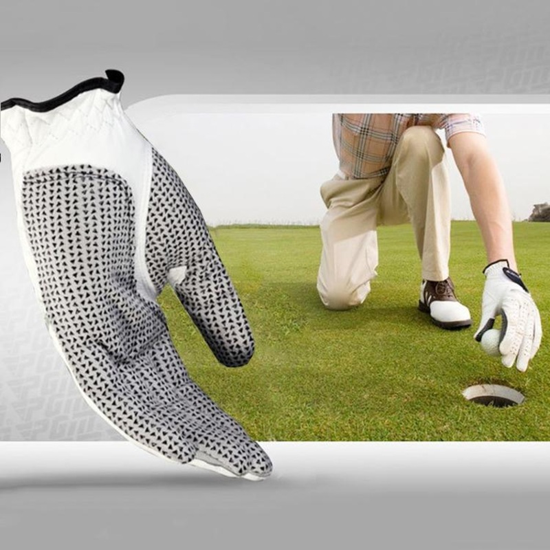 Anti-Slip Sheepskin Golf Gloves For Men – Left Hand Size 26 PRL-5183GO