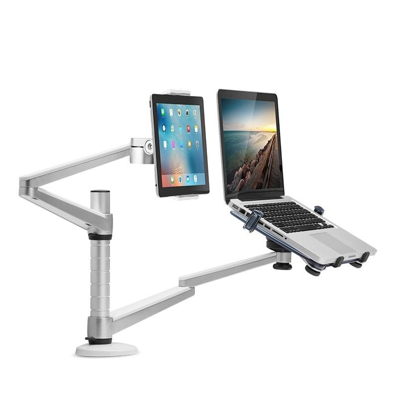 Versatile Rotating Stand For 10-16 Laptops And 4.7-12.9 Tablets – Adjustable Height PRL-5266100AYS