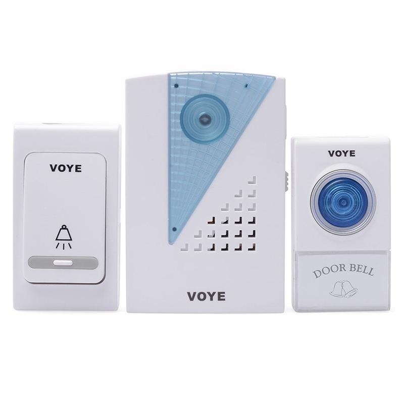 2 Remote Control Wireless Doorbell – White PRL-3210-DW-S