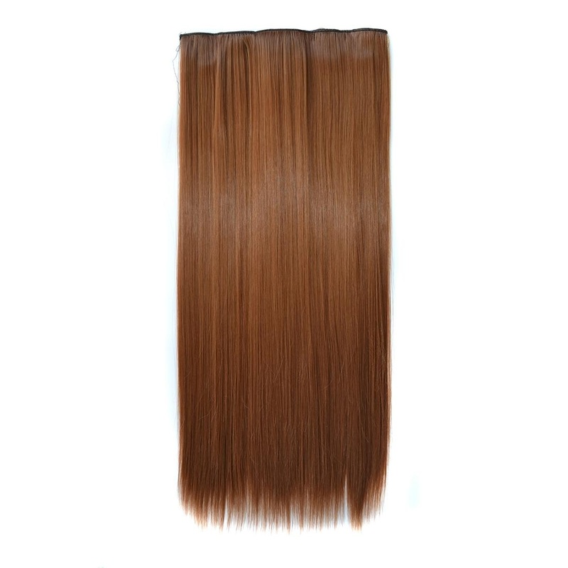 27 Long Straight Clip-In Wig Extension – 5 Pieces PRL-328752BCH