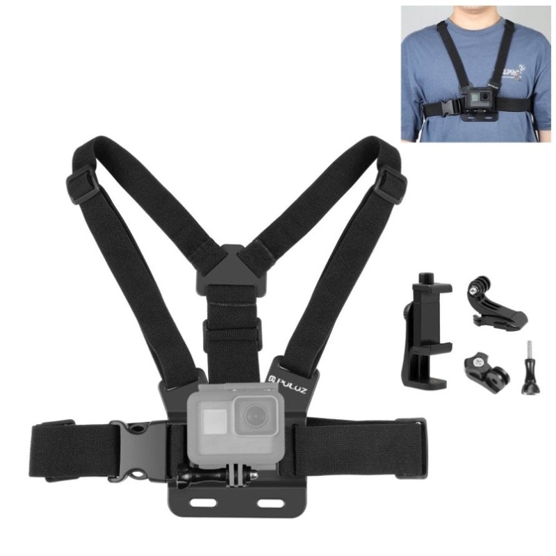 Adjustable Body Mount Belt With Phone Clamp And J Hook Mount PRL-509UP