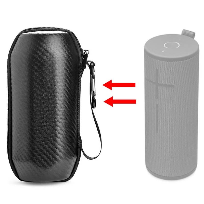 Carbon Fiber Protective Bag For Logitech Ue Boom3 Bluetooth Speaker PRL-3285G7PI