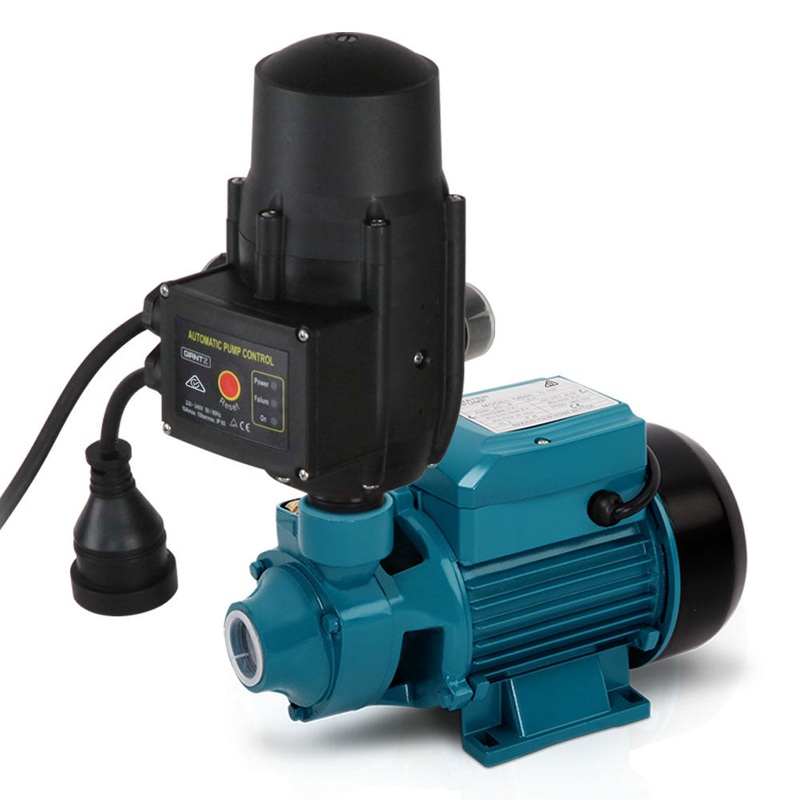 Giantz Auto Peripheral Pump Clean Water Garden Farm Rain Tank Irrigation QB60 PUMP-QB60-TPC