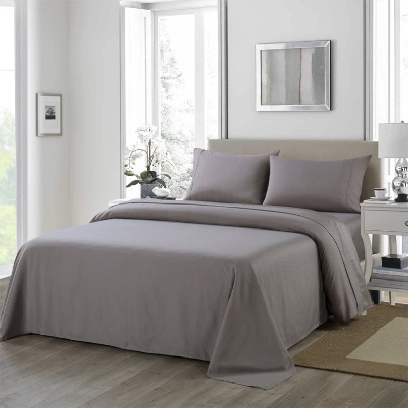 Royal Comfort 1200TC Ultrasoft 4 Piece Sheet Set – Double – Charcoal ABM-205602