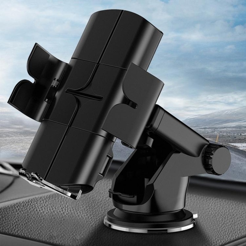 Wireless 10W Fast Charge Car Phone Holder With Voice Broadcast – Automatic PRL-3361PRC
