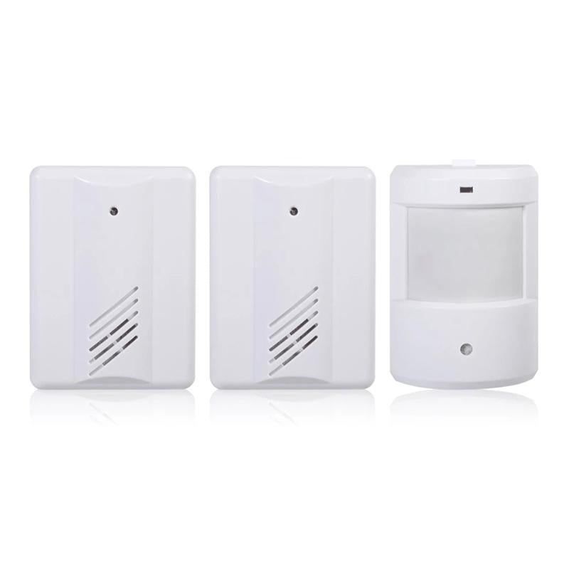 Wireless Infrared Doorbell Alarm For Home / Office – 2 Sensors PRL-3200-CDM-S