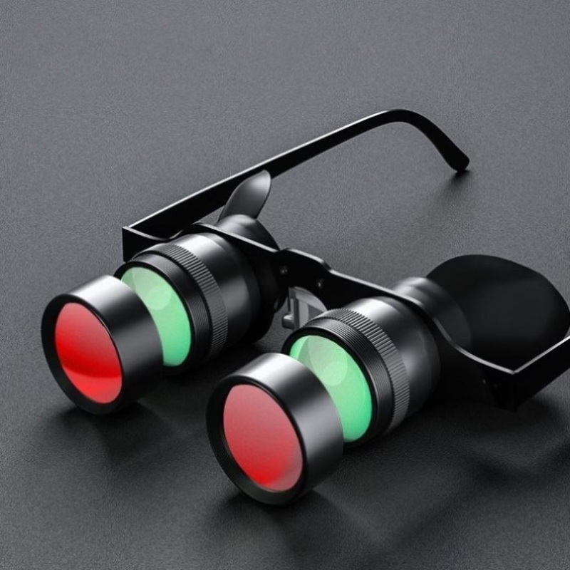 10X Hd Adjustable Focus Fishing Binoculars With Red Polarized Lens PRL-4027092060DBT