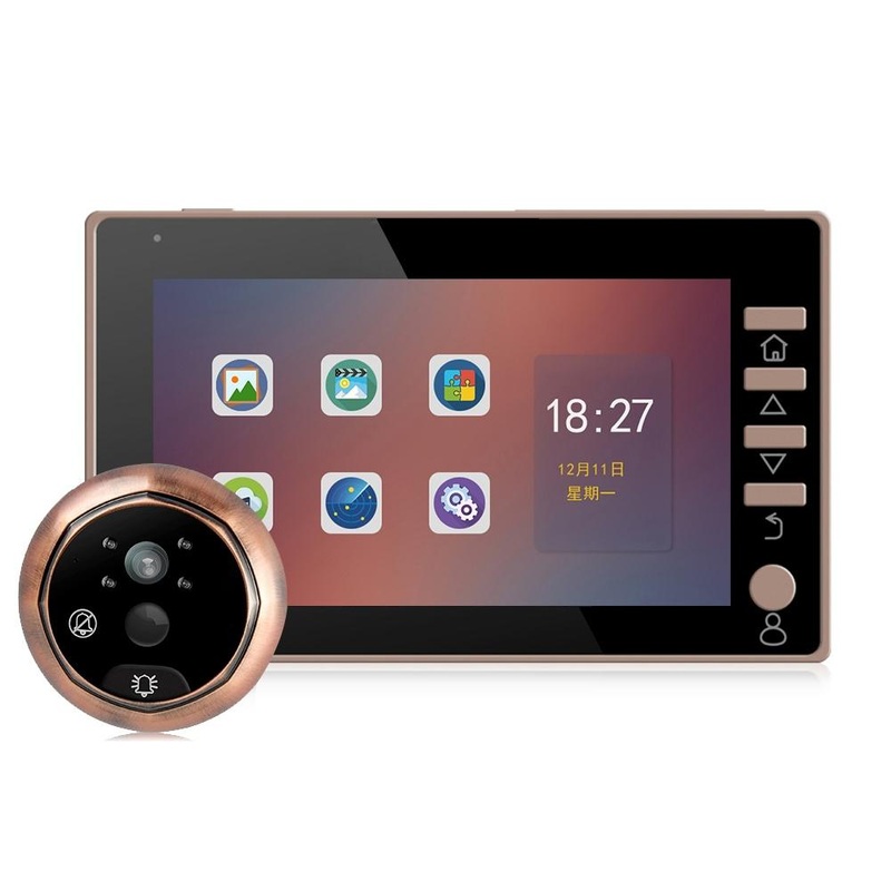 4.5 Screen Security Camera With Night Vision & Motion Detection – Tf Card Support PRL-3963SCA