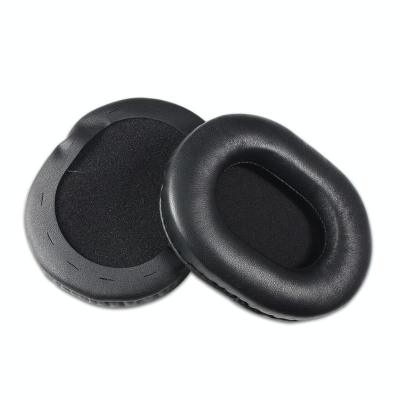 Black Lambskin Headset Sponge Covers – Set Of 2 PRL-4019212750DBT