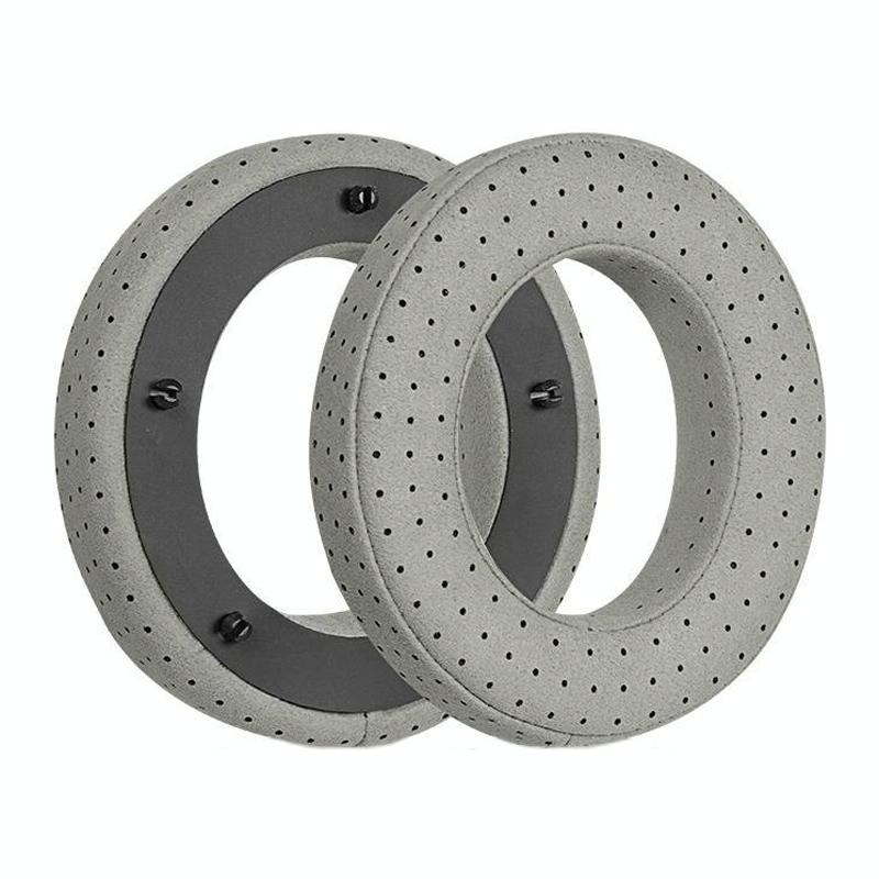 Breathable Leather Headset Cover For Focal Clear Mg Pro – Fiber Gray 2 Pack PRL-4017323060DBT