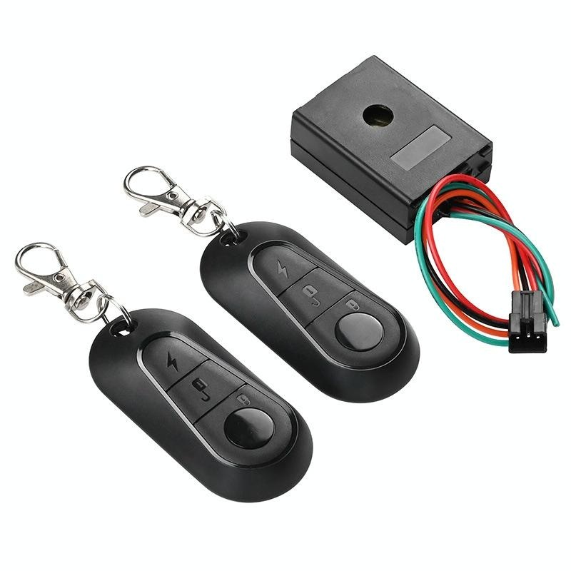 Universal Electric Scooter & Bicycle Anti-Theft Alarm + Remote – 36-72V PRL-37454060DBT