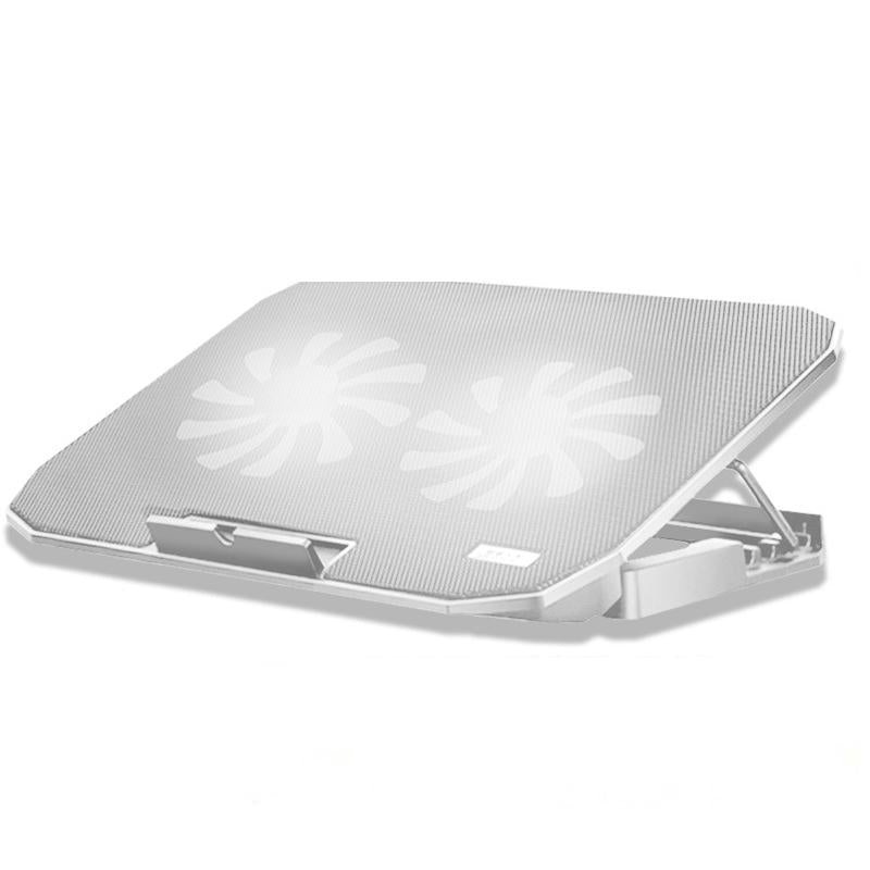 Adjustable Dual Fan Laptop Cooling Stand – Ivory PRL-4081026950DBT