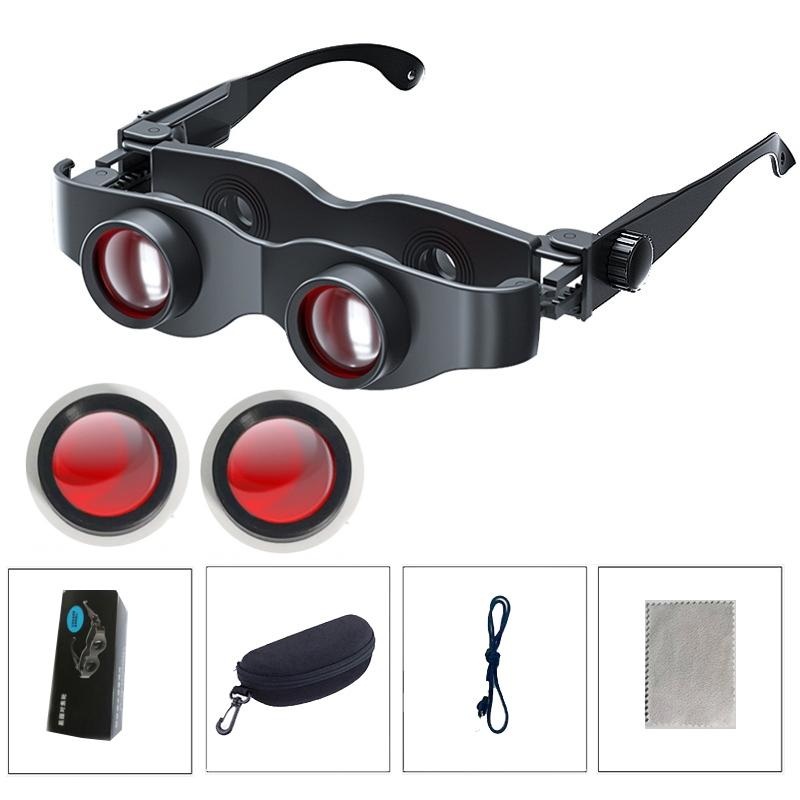 Adjustable Focus Fishing Binoculars With Red Polarised Lens PRL-4055092060DBT