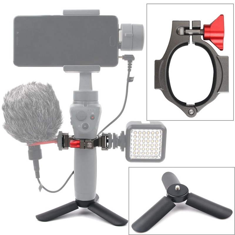 Compact Tripod Mount For Dji Mobile 2 With Flashlight Extension PRL-4060ACD