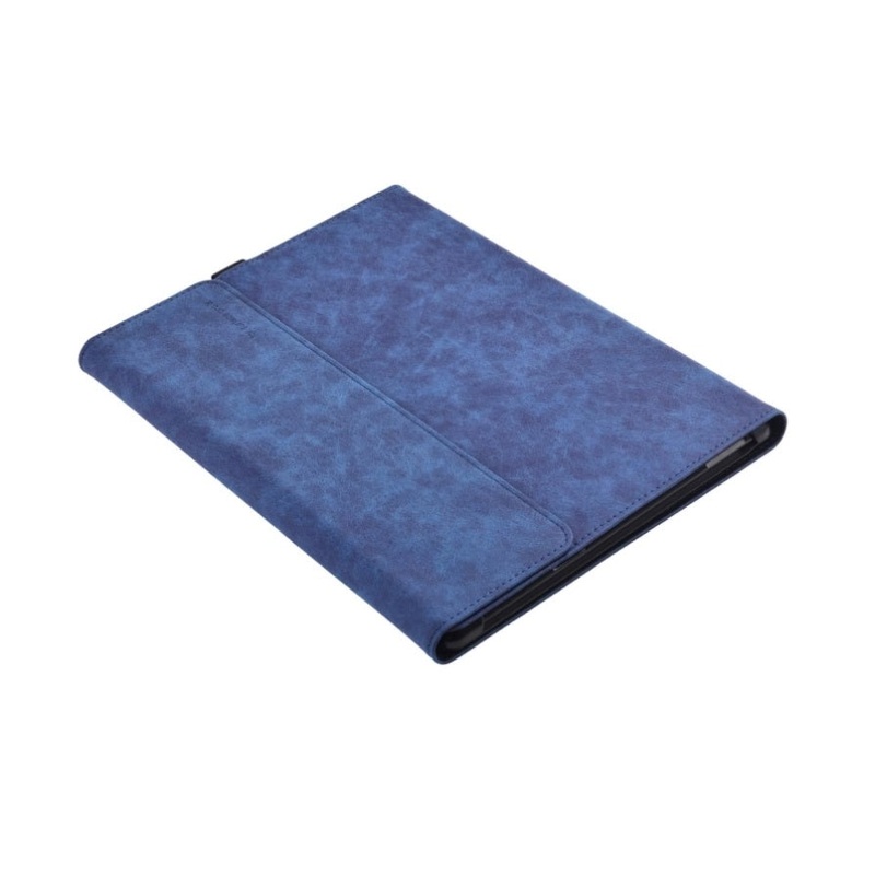 Dark Blue Leather Tablet Case For Microsoft Surface Pro X – 13 Inch PRL-2091191060DBT