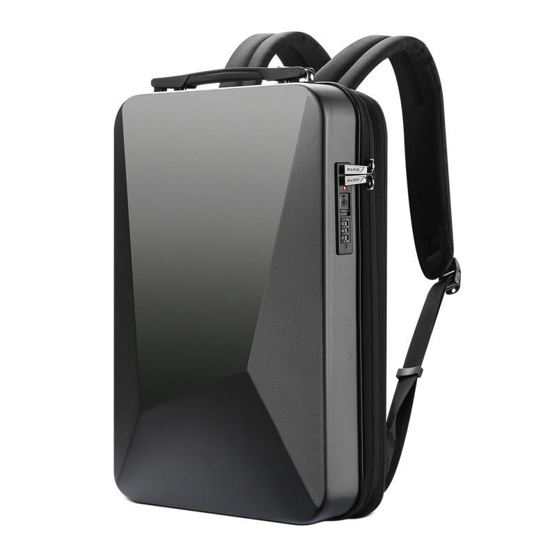Waterproof Expandable Backpack With Usb Charging – Black Password Protected PRL-4056382060DBT