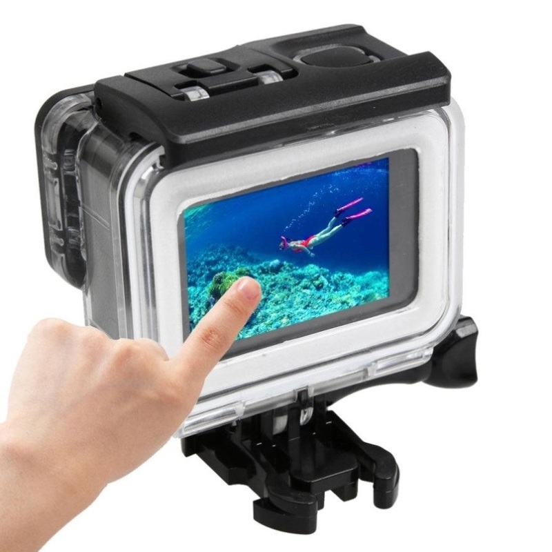 Waterproof Housing With Touch Back Cover For Gopro Hero5 – 7X6Cm PRL-4131ACD