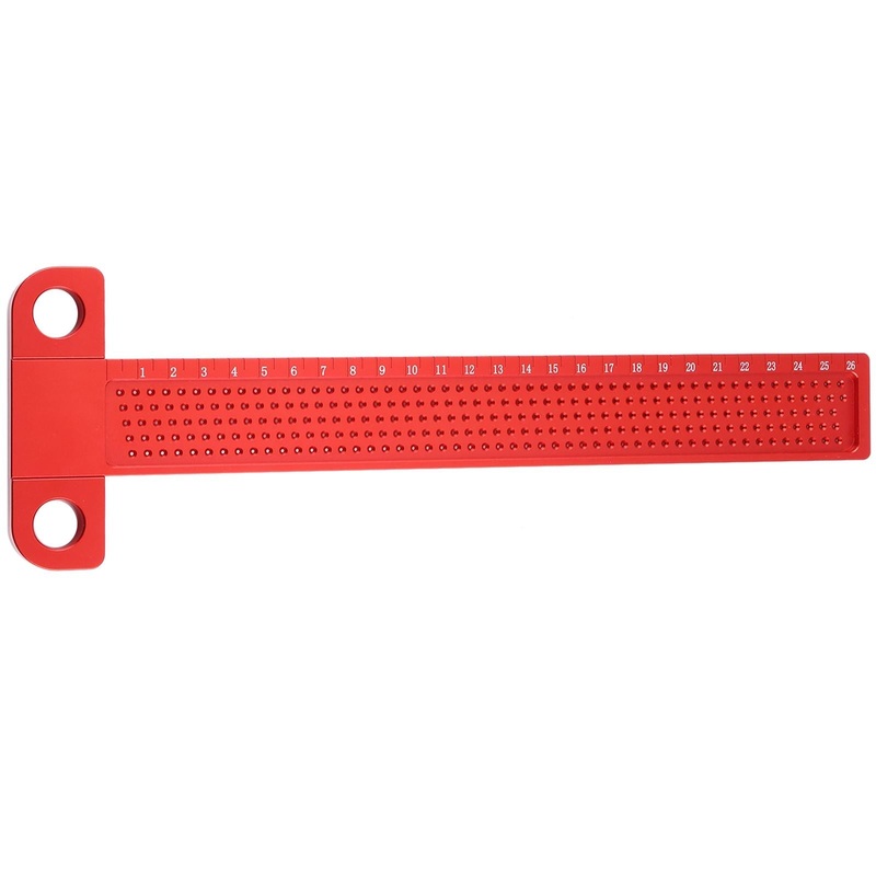 Woodworking T-Shaped Hole Marking Ruler – T160 PRL-2078651240DBT