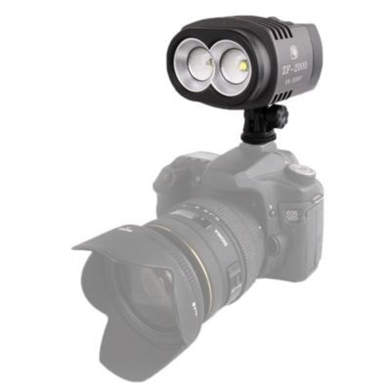 2 Led Video Light For Camera / Camcorder – Zf-2000 PRL-2461-PLD-S