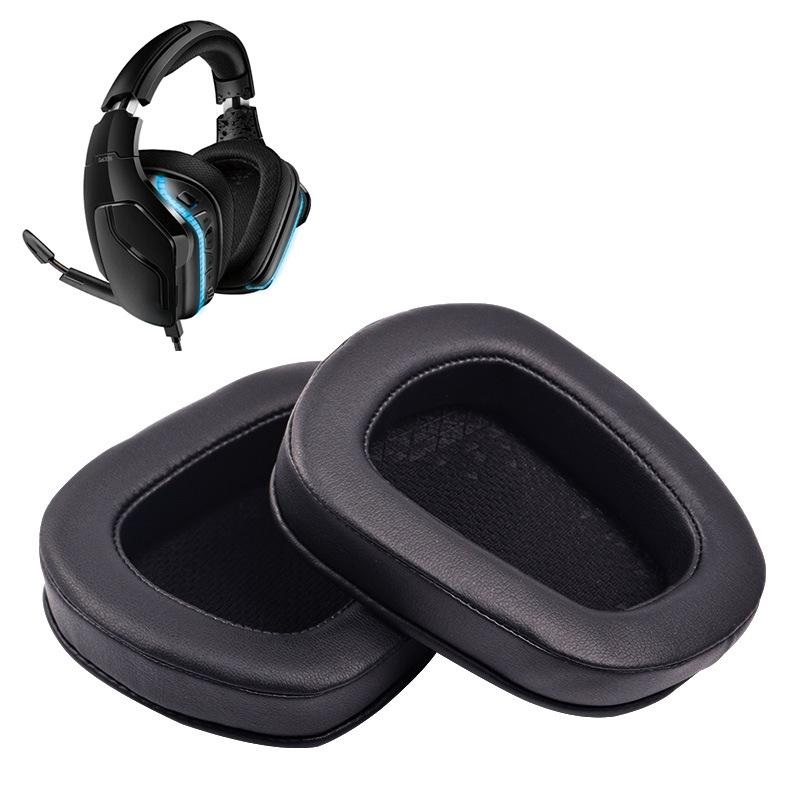 2-Pack Sheepskin Earphone Cushion Covers For Logitech G633 G933 Earmuffs PRL-2509D6PI