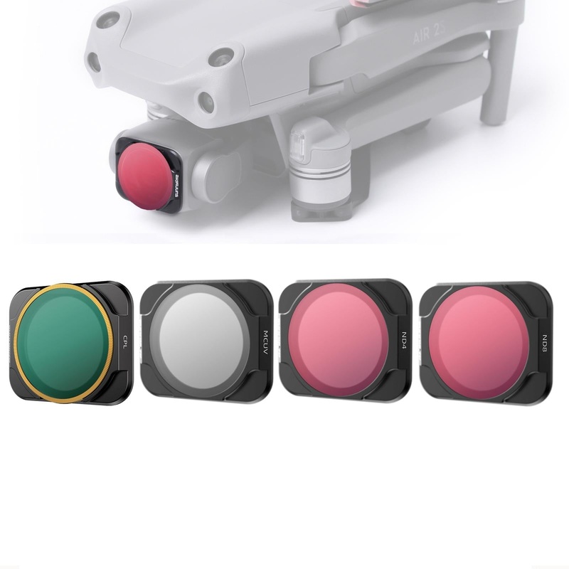 4-In-1 Lens Filter For Dji Air 2S Mcuv Cpl Nd4 Nd8 PRL-2230POD