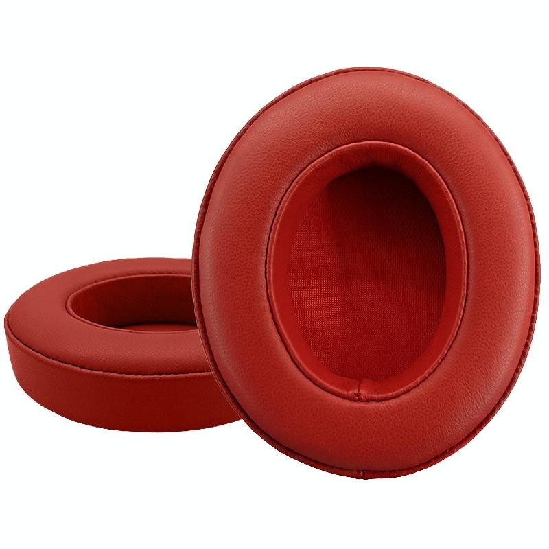 Breathable Leather Headphone Covers – 2 Pack For Beats Studio 2 / 3 – Red Sheepskin PRL-2156962060DBT