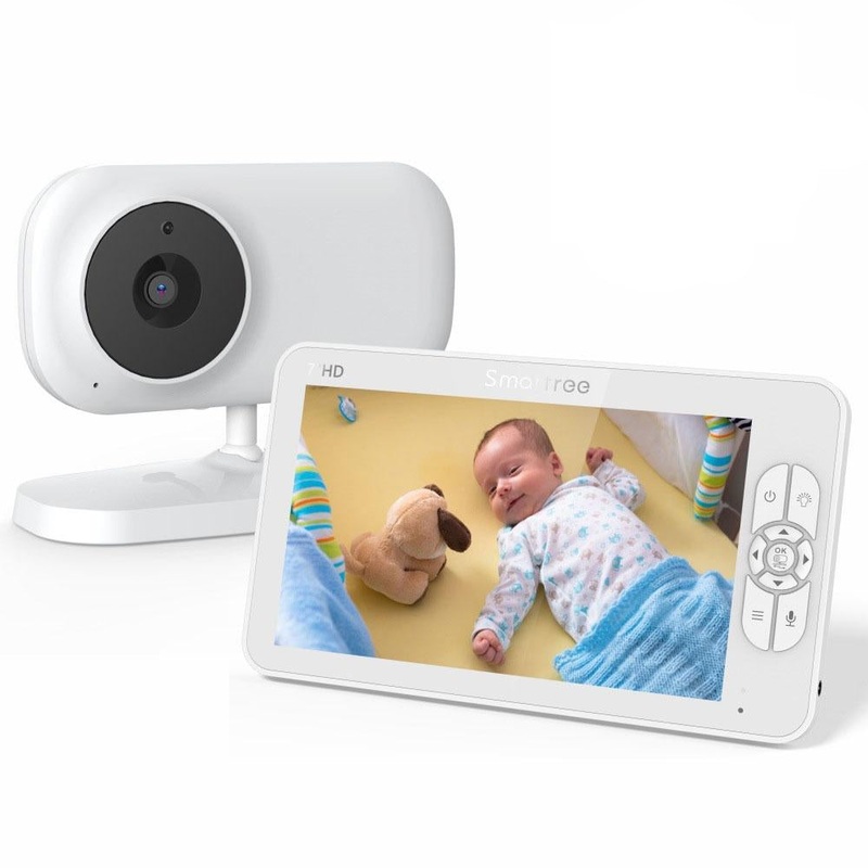 7 Wireless Baby Monitor With Temperature Monitor And 2-Way Audio PRL-3021143240DBT
