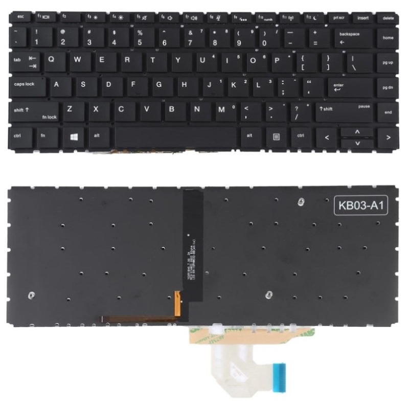 Backlit Us Keyboard For Hp Probook 440 / 445 G6 / G7 PRL-302239300ADE