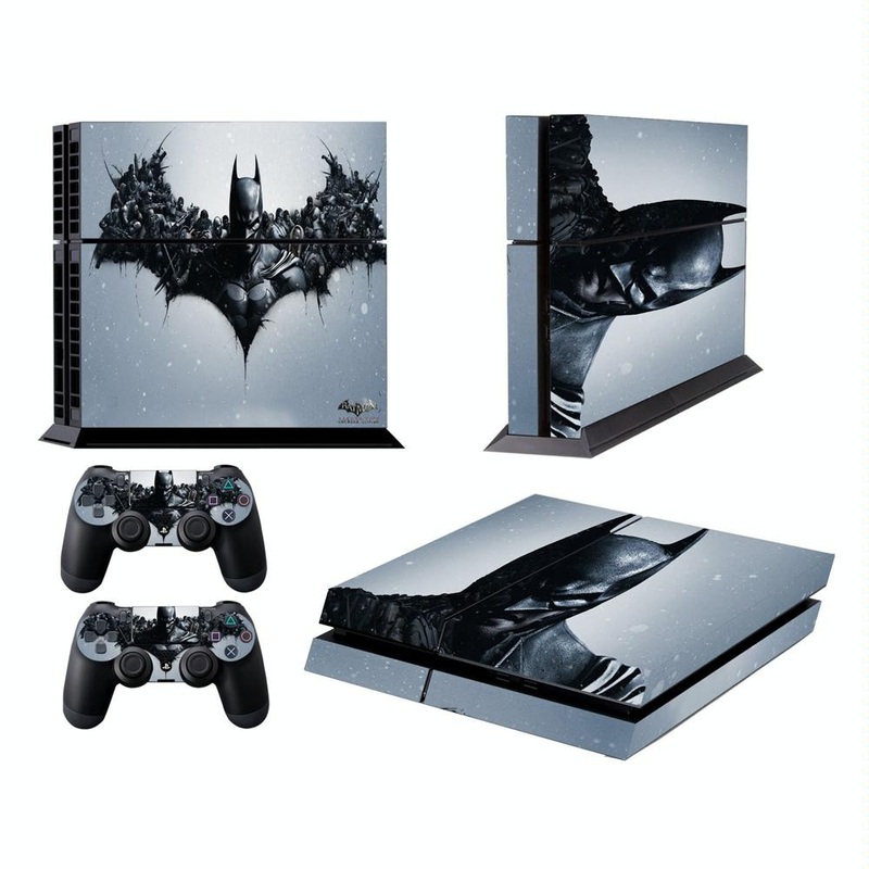 Batman Pattern Protective Sticker For Sony Ps4 – Fashion Design PRL-27992TN