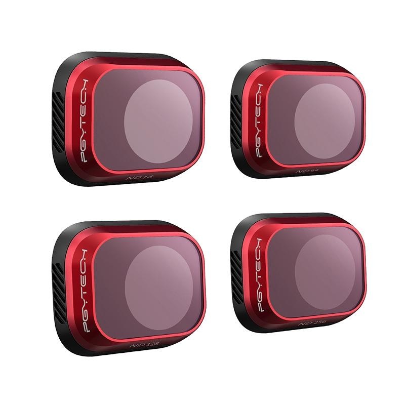 Drone Filter Set For Dji Mini 3 – Aluminum Alloy Nd 16 / 64 / 128 / 256 PRL-3019623060DBT