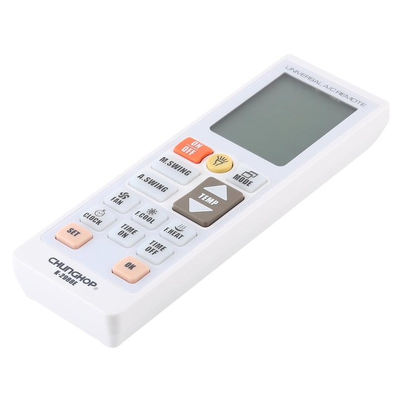Universal A / C Remote Controller With Flashlight – Chunghop PRL-2711CP